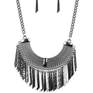 Impressively Incan Black Necklace